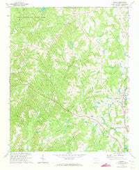Filbert South Carolina Historical topographic map, 1:24000 scale, 7.5 X 7.5 Minute, Year 1971