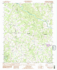 Fingerville East South Carolina Historical topographic map, 1:24000 scale, 7.5 X 7.5 Minute, Year 1993