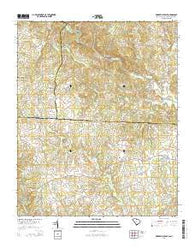 Fingerville East South Carolina Current topographic map, 1:24000 scale, 7.5 X 7.5 Minute, Year 2014