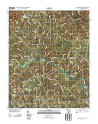 Fingerville West South Carolina Historical topographic map, 1:24000 scale, 7.5 X 7.5 Minute, Year 2011