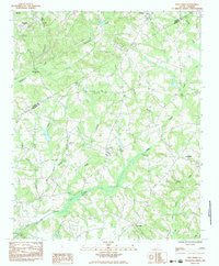 Five Forks South Carolina Historical topographic map, 1:24000 scale, 7.5 X 7.5 Minute, Year 1983