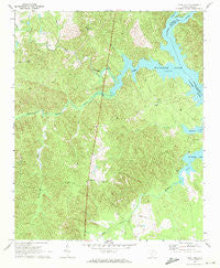 Flint Hill South Carolina Historical topographic map, 1:24000 scale, 7.5 X 7.5 Minute, Year 1971