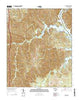 Flint Hill South Carolina Current topographic map, 1:24000 scale, 7.5 X 7.5 Minute, Year 2014