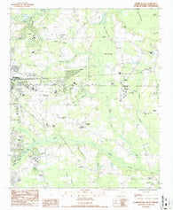 Florence East South Carolina Historical topographic map, 1:24000 scale, 7.5 X 7.5 Minute, Year 1986