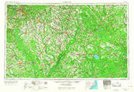 Florence South Carolina Historical topographic map, 1:250000 scale, 1 X 2 Degree, Year 1953
