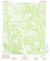 Fork Shoals South Carolina Historical topographic map, 1:24000 scale, 7.5 X 7.5 Minute, Year 1983