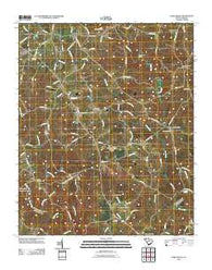 Fork Shoals South Carolina Historical topographic map, 1:24000 scale, 7.5 X 7.5 Minute, Year 2011