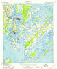 Fort Fremont South Carolina Historical topographic map, 1:62500 scale, 15 X 15 Minute, Year 1959