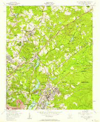 Fort Jackson North South Carolina Historical topographic map, 1:24000 scale, 7.5 X 7.5 Minute, Year 1953