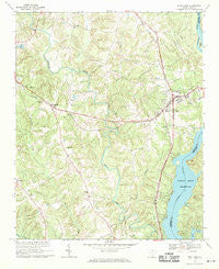 Fort Lawn South Carolina Historical topographic map, 1:24000 scale, 7.5 X 7.5 Minute, Year 1969
