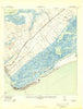 Fort Moultrie South Carolina Historical topographic map, 1:24000 scale, 7.5 X 7.5 Minute, Year 1943