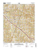 Fountain Inn South Carolina Current topographic map, 1:24000 scale, 7.5 X 7.5 Minute, Year 2014
