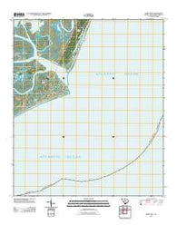 Fripp Inlet South Carolina Historical topographic map, 1:24000 scale, 7.5 X 7.5 Minute, Year 2011