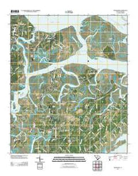 Frogmore South Carolina Historical topographic map, 1:24000 scale, 7.5 X 7.5 Minute, Year 2011