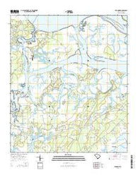 Frogmore South Carolina Current topographic map, 1:24000 scale, 7.5 X 7.5 Minute, Year 2014