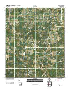 Furman South Carolina Historical topographic map, 1:24000 scale, 7.5 X 7.5 Minute, Year 2011