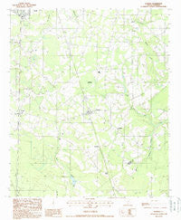 Furman South Carolina Historical topographic map, 1:24000 scale, 7.5 X 7.5 Minute, Year 1988