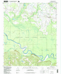 Gadsden South Carolina Historical topographic map, 1:24000 scale, 7.5 X 7.5 Minute, Year 1994