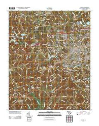 Gaffney South Carolina Historical topographic map, 1:24000 scale, 7.5 X 7.5 Minute, Year 2011