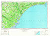 Georgetown South Carolina Historical topographic map, 1:250000 scale, 1 X 2 Degree, Year 1967