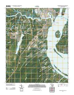 Georgetown South South Carolina Historical topographic map, 1:24000 scale, 7.5 X 7.5 Minute, Year 2011