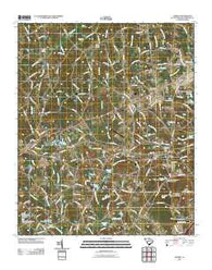 Gilbert South Carolina Historical topographic map, 1:24000 scale, 7.5 X 7.5 Minute, Year 2011