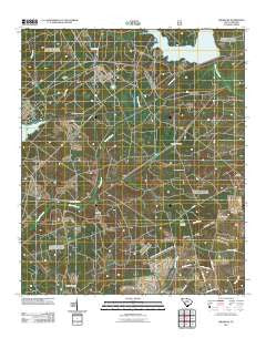 Girard NE South Carolina Historical topographic map, 1:24000 scale, 7.5 X 7.5 Minute, Year 2011