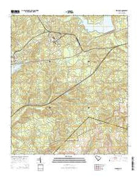Girard NE South Carolina Current topographic map, 1:24000 scale, 7.5 X 7.5 Minute, Year 2014