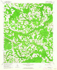 Goretown South Carolina Historical topographic map, 1:24000 scale, 7.5 X 7.5 Minute, Year 1962