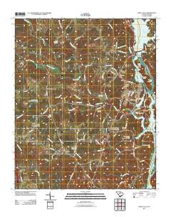 Great Falls South Carolina Historical topographic map, 1:24000 scale, 7.5 X 7.5 Minute, Year 2011