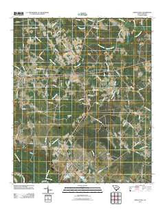 Greeleyville South Carolina Historical topographic map, 1:24000 scale, 7.5 X 7.5 Minute, Year 2011