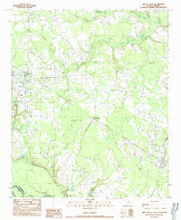 Greeleyville South Carolina Historical topographic map, 1:24000 scale, 7.5 X 7.5 Minute, Year 1990