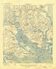 Green Pond South Carolina Historical topographic map, 1:62500 scale, 15 X 15 Minute, Year 1918