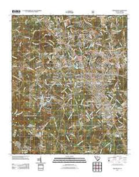 Greenwood South Carolina Historical topographic map, 1:24000 scale, 7.5 X 7.5 Minute, Year 2011