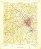 Greenwood South Carolina Historical topographic map, 1:24000 scale, 7.5 X 7.5 Minute, Year 1949