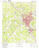 Greenwood South Carolina Historical topographic map, 1:24000 scale, 7.5 X 7.5 Minute, Year 1978