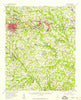 Greer South Carolina Historical topographic map, 1:62500 scale, 15 X 15 Minute, Year 1957