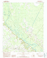 Gresham South Carolina Historical topographic map, 1:24000 scale, 7.5 X 7.5 Minute, Year 1990