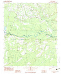 Grover South Carolina Historical topographic map, 1:24000 scale, 7.5 X 7.5 Minute, Year 1982