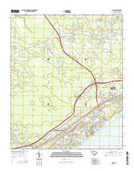Hand South Carolina Current topographic map, 1:24000 scale, 7.5 X 7.5 Minute, Year 2014
