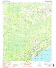Hand South Carolina Historical topographic map, 1:24000 scale, 7.5 X 7.5 Minute, Year 1984