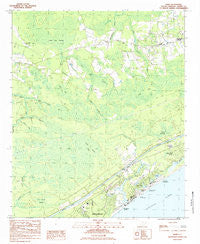 Hand South Carolina Historical topographic map, 1:24000 scale, 7.5 X 7.5 Minute, Year 1984