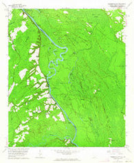 Hardeeville NW South Carolina Historical topographic map, 1:24000 scale, 7.5 X 7.5 Minute, Year 1962