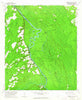 Hardeeville NW South Carolina Historical topographic map, 1:24000 scale, 7.5 X 7.5 Minute, Year 1962