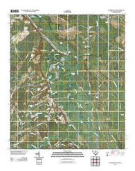 Hardeeville NW South Carolina Historical topographic map, 1:24000 scale, 7.5 X 7.5 Minute, Year 2011