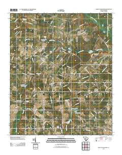 Harleys Millpond South Carolina Historical topographic map, 1:24000 scale, 7.5 X 7.5 Minute, Year 2011