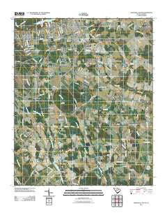 Hartsville South South Carolina Historical topographic map, 1:24000 scale, 7.5 X 7.5 Minute, Year 2011