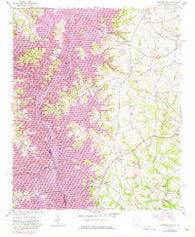 Hartwell NE South Carolina Historical topographic map, 1:24000 scale, 7.5 X 7.5 Minute, Year 1959