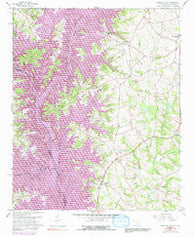 Hartwell NE South Carolina Historical topographic map, 1:24000 scale, 7.5 X 7.5 Minute, Year 1959