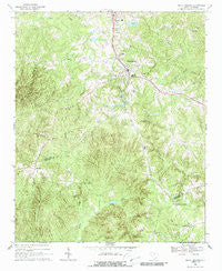 Heath Springs South Carolina Historical topographic map, 1:24000 scale, 7.5 X 7.5 Minute, Year 1968